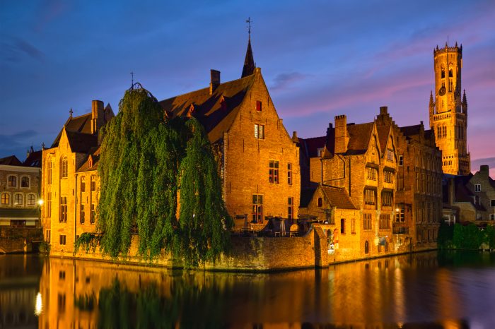 La ruta de los castillos de Flandes