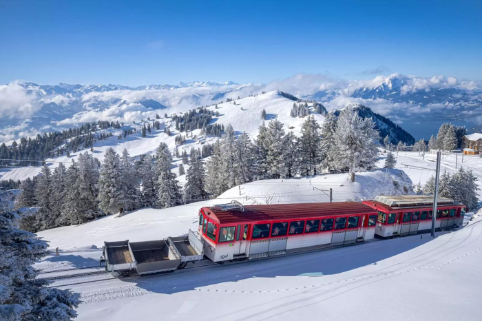 La Magia Invernal de Suiza en Tren